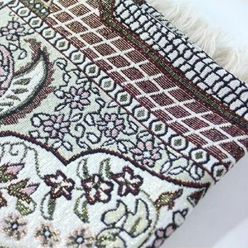 Новое поступление искусственный коврик молитвенный дорожный исламский 70*110