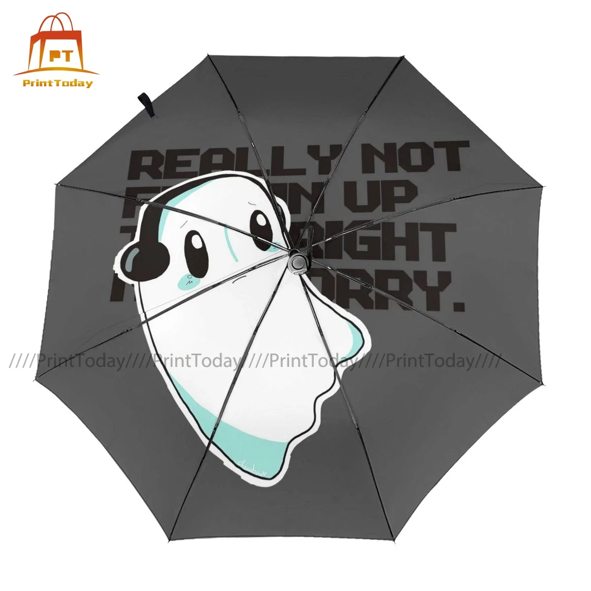 

Undertale Sans Umbrella Colorful Reinforced Umbrella Painting Golf Anti UV Auto Umbrella