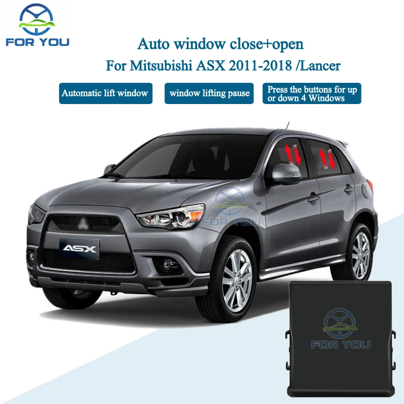 FORYOU Car Automatic Intelligent Close Closer Open Kit Module For Mitsubishi ASX 2011-2018 / Lancer Left hand drive