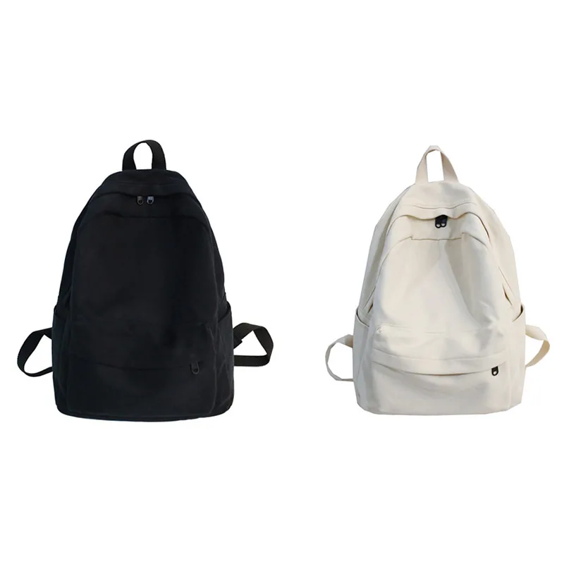 

Студенческий женский хлопковый Холщовый Рюкзак Kawaii, Женская винтажная школьная сумка, милые рюкзаки для девочек-подростков, модные сумки