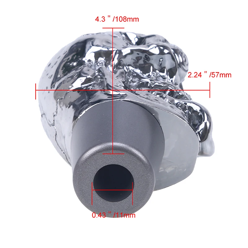 Разноцветсветодиодный светодиодная ручка переключения передач POSSBAY имитация