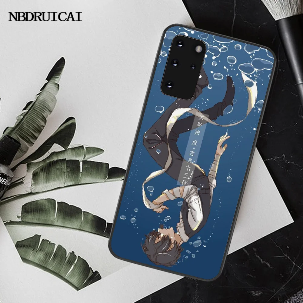 NBDRUICAI bungou бродячие собаки дазай Осаму чехол для телефона Samsung S20 plus Ultra S6 S7 edge S8 S9 S10
