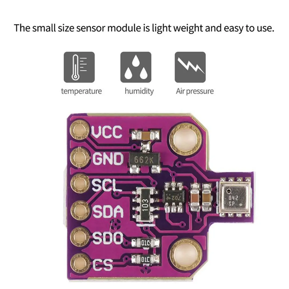 

New BME680 Environmental Sensor VOC Temperature Humidity Air Pressure Module