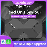 lexxson android auto carplay av box with rca port upgrade original car screen swc voice control faster plug and play universal