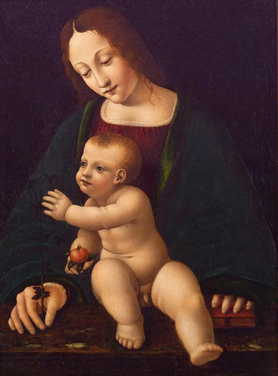 Картины расписанные вручную Джованни Антонио болтрафьо Мадонна и ребенок