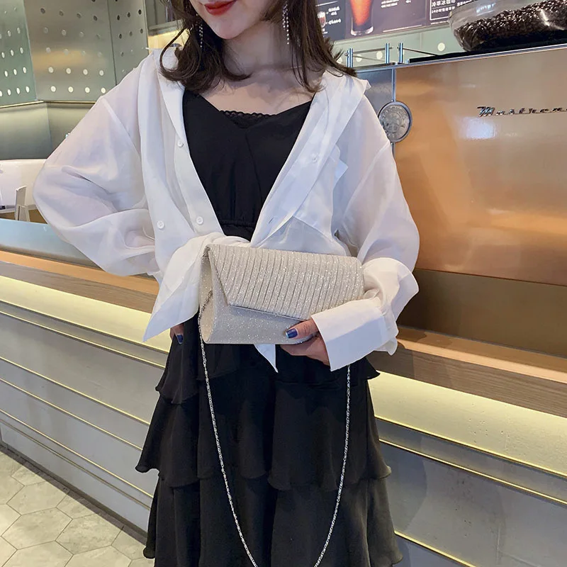 Маленькая сумка женская 2020 новая полосатая ручная маленькая квадратная с