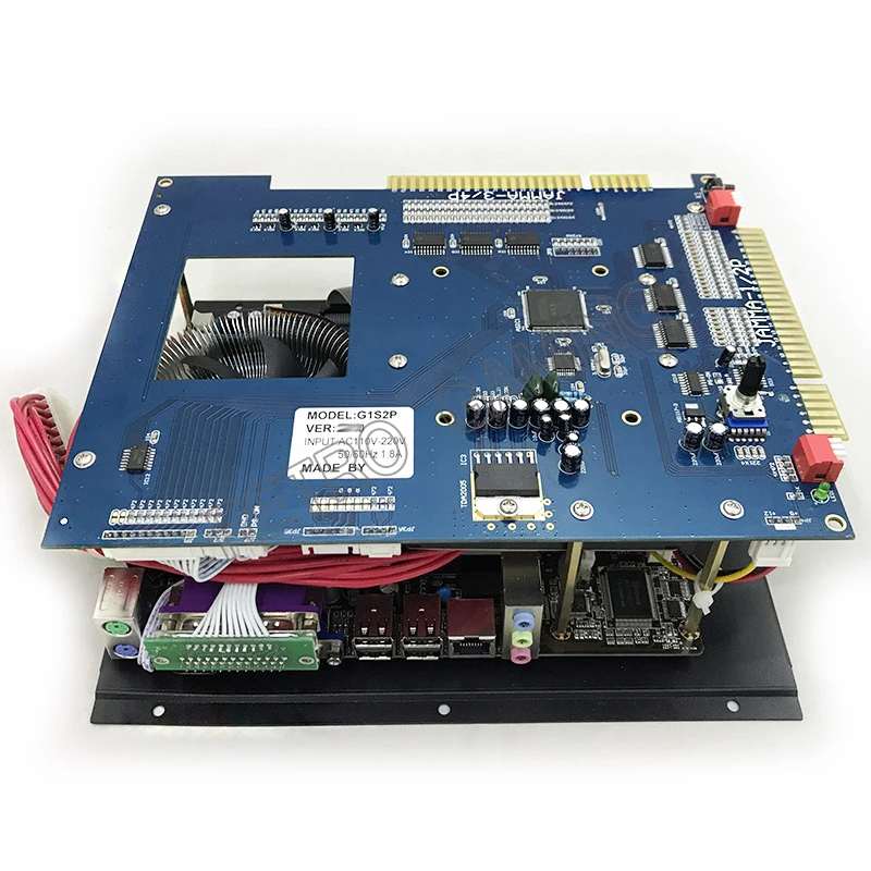 Аркадная машина pcb multi Game King 2019 в 1 игровой бокс JAMMA до 4 игроков два шкафа с блоком