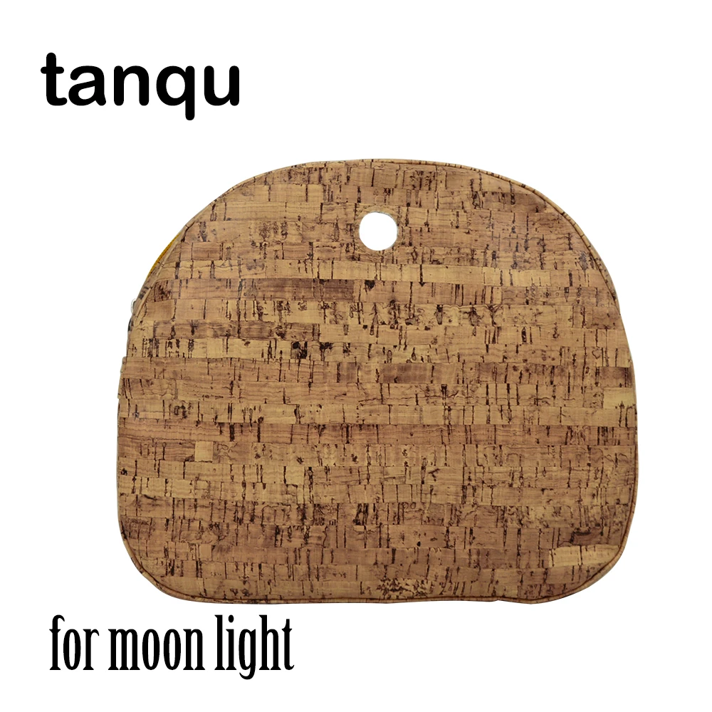 Кожаная внутренняя подкладка tanqu для Omoon светильник Obag, водонепроницаемая вставка из искусственной кожи под дерево, органайзер для O Moon Baby O ...