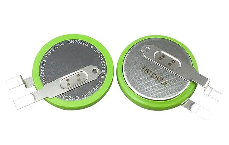 

2pcs/lot Panasonic CR2032B CR2032HR 3V Battery High-Temperature mManganese Dioxide Car Tire Pressure Monitoring Button Batteries