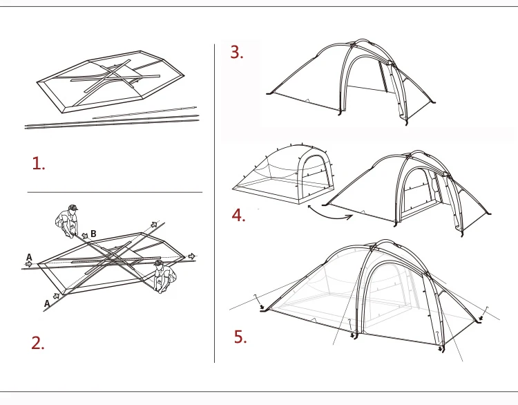 Naturehike Hiby серии 20 силиконовые 3 человека палатки непромокаемые Сверхлегкий Открытый Кемпинг семья Туризм туристическая палатка с бесплатным ковриком