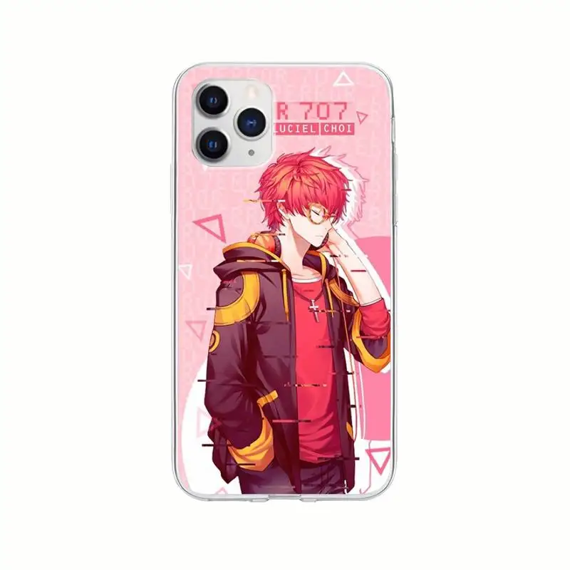 

Popolar 707 Mystic Messenger Transparent Phone Case Clear Cover For Honor 8X 10i 20i 20 Lite