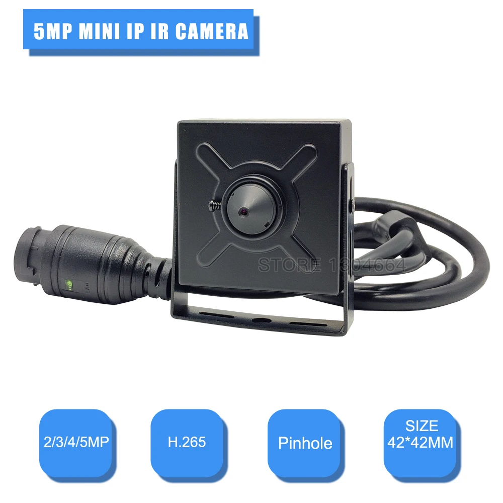 Мини IP Камера 2MP 3MP 4MP 5MP мини P2P H.265 Onvif сети 1080P видеонаблюдения небольшая ip камера