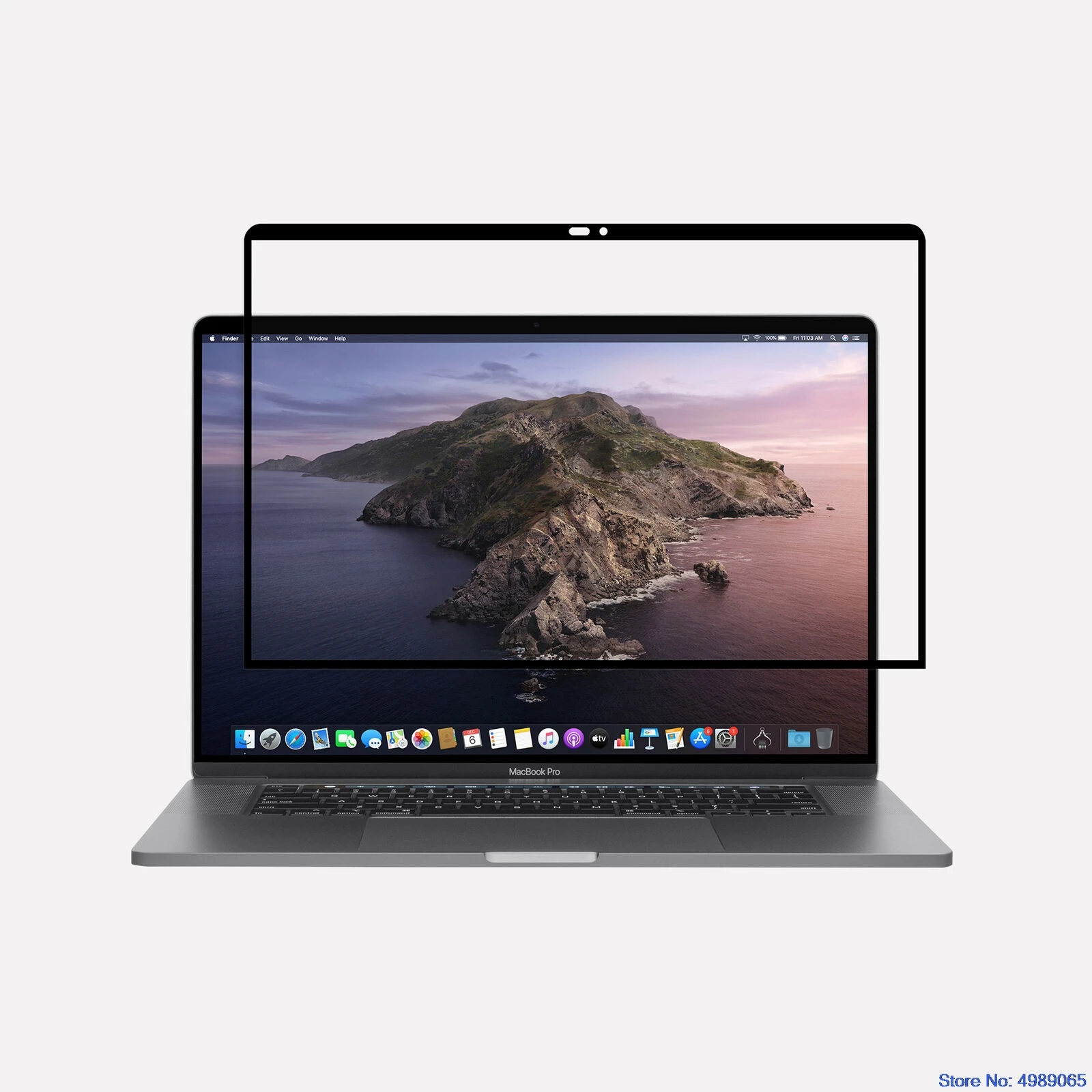 Высококачественная Защитная пленка для экрана с отверстием камеры MacBook pro 13 15 Air