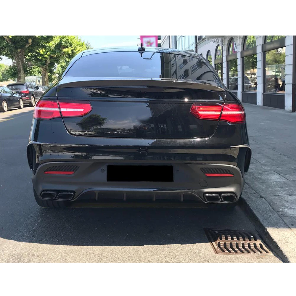 Углеродного волокна/FRP задний багажник спойлер крыло для Mercedes-Benz GLE класса GLE320 GLE400 GLE450 GLE500 спортивные 4 двери