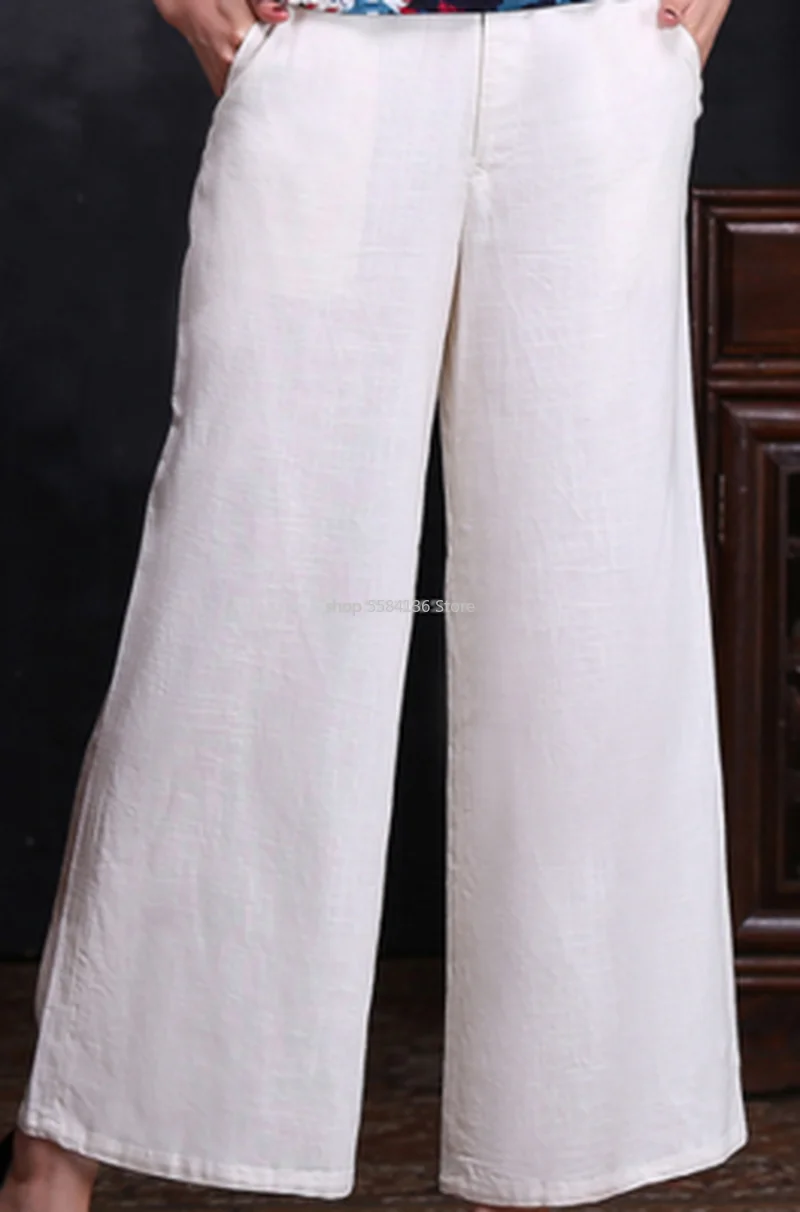 Женское традиционное платье из хлопка и льна aodai вьетнамское Ципао qi pao