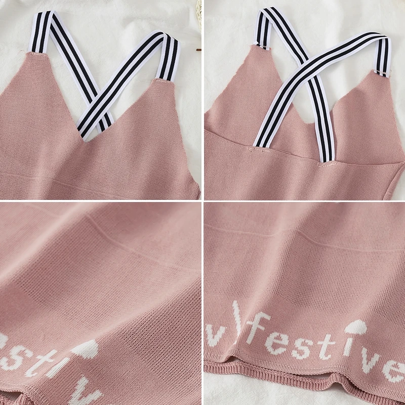 Женский жилет с принтом GLAUKE летний укороченный топ майка надписью перекрестной