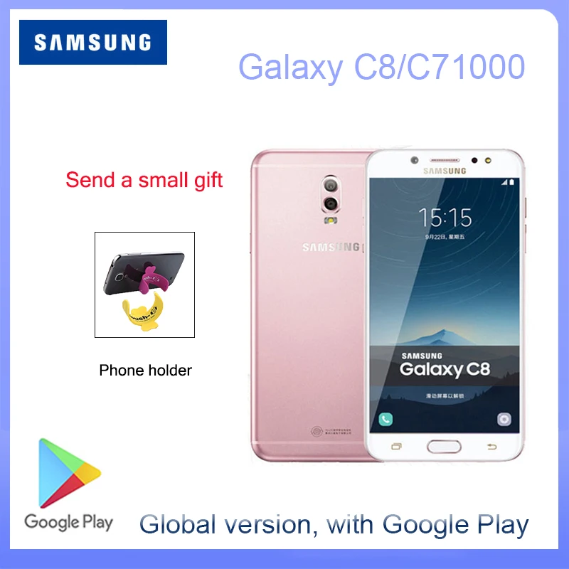 

Samsung GALAXY C8/SM-C7100 facial recognition dual camera full Netcom 4G mobile phone