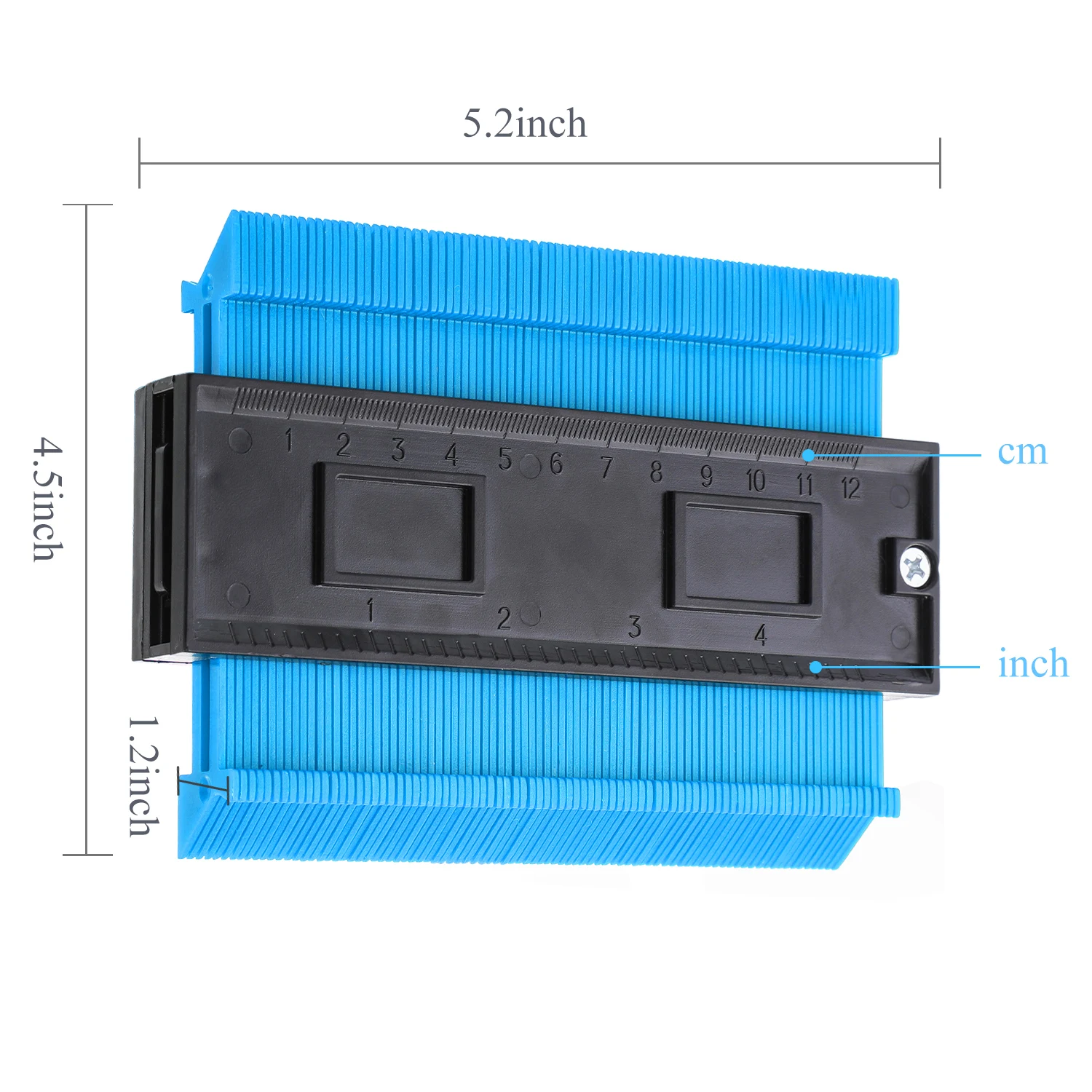 Профессиональный контурный профиль измерительная линейка пластиковый