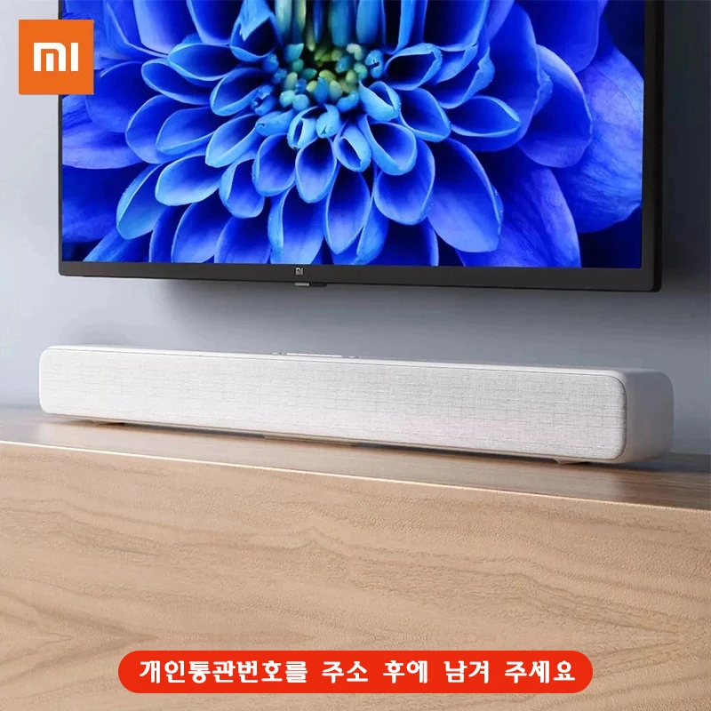 Xiaomi Bluetooth ТВ звуковая панель беспроводной динамик Саундбар поддержка оптический