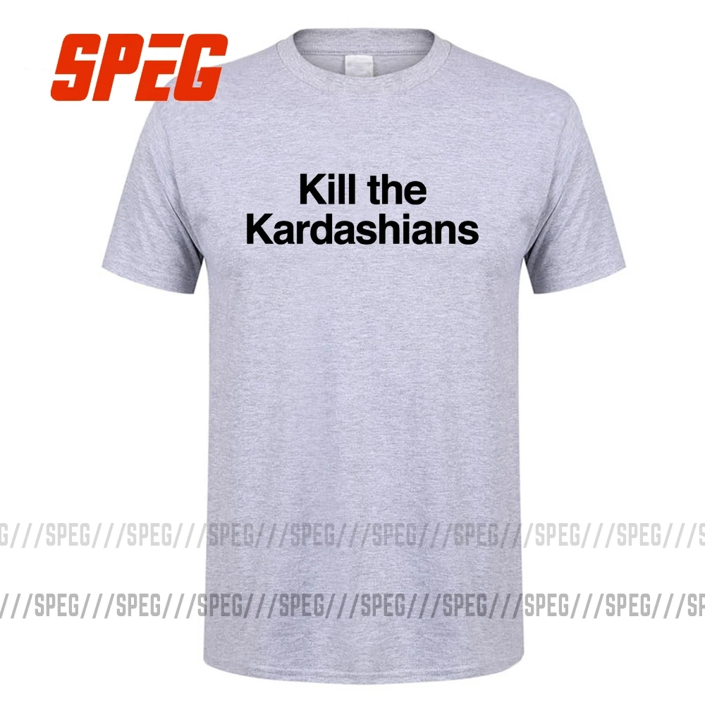 Мужская футболка с коротким рукавом Kill The Kardashians хлопковая из органического