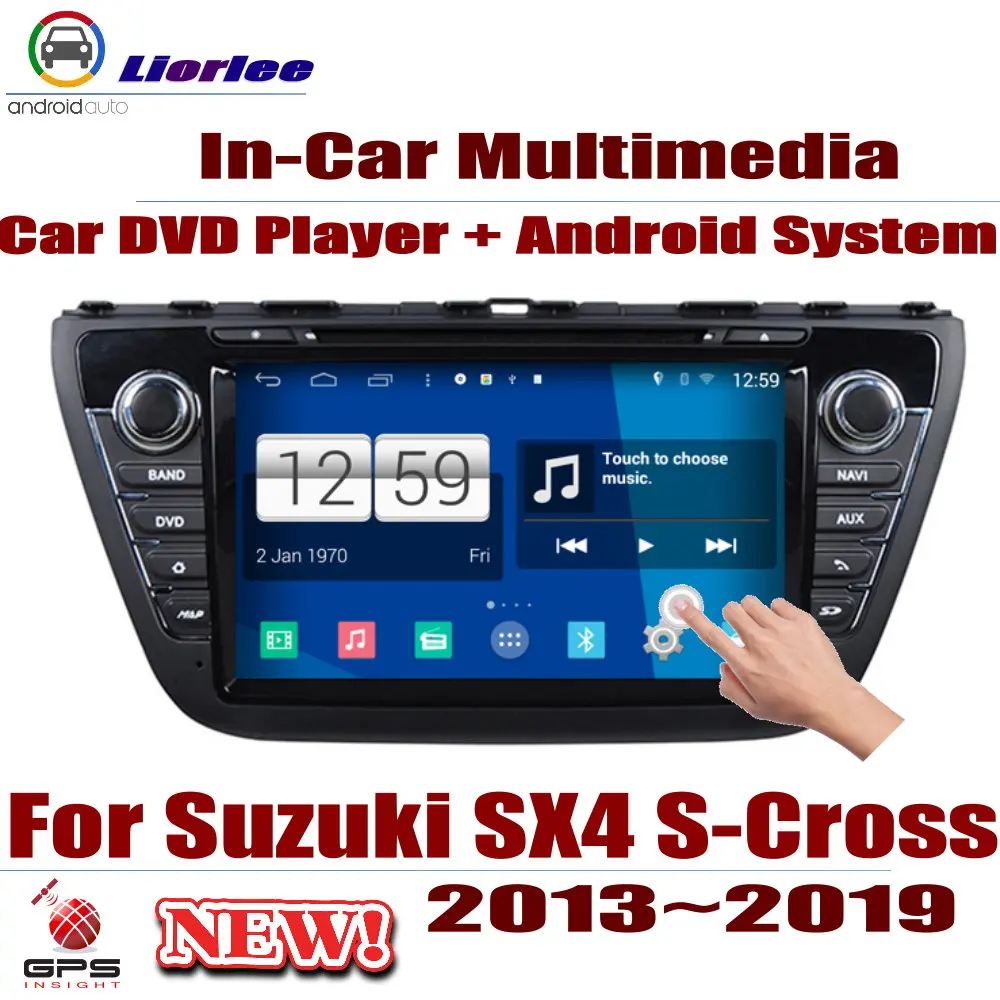 

For Suzuki SX4 S-Cross 2013-2019 Car Android Player DVD GPS Navigation System HD Screen Radio Stereo Integrated Multimedia