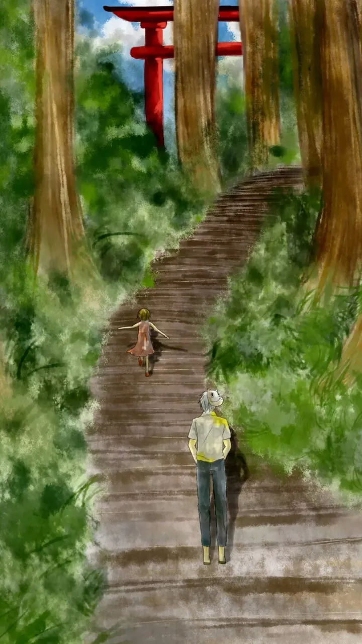 

5D Diamond Painting Anime Japanese Style Anime A Beautiful Boy with A Fox Mask's End In Love Bedroom Living Room Decor Drawing