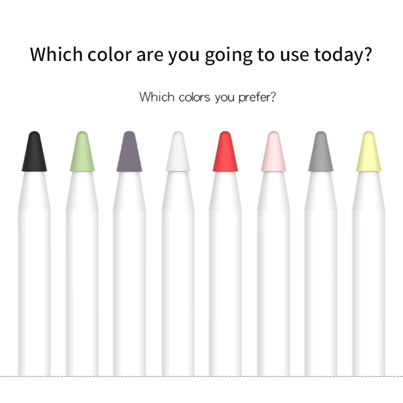 Для Ipad Pencil 1st 2nd чехол новинка 8 шт. стилус силиконовый сменный защитный наконечник
