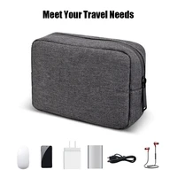 digital accessories storage bag portable usb cable earphone organizer makeup cover travel storage gadget devices pouch