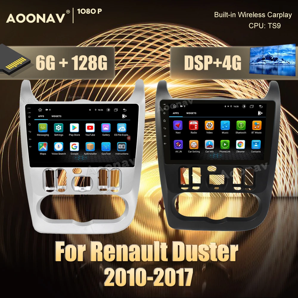 Автомагнитола 2 din Android 10 для Renault Duster 2010-2017 автомобильное радио мультимедийная
