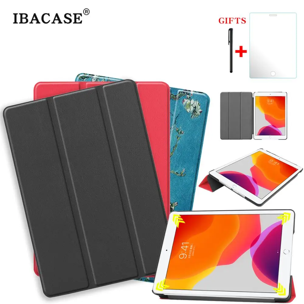 Чехол для 2019 ipad 10 2 планшет pu кожаный чехол s Smart cover Авто спящий Стенд Поддержка