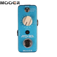 mooer pitch box compact effect pedal harmony pitch shifting detune 3 modes true bypass micro guitar pedal guitar accessories