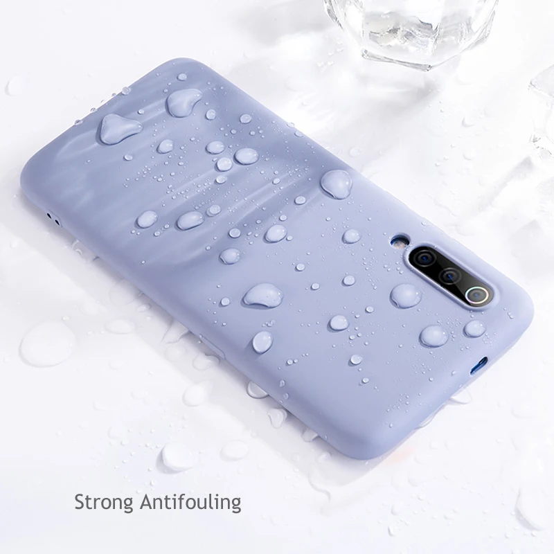 For Xiaomi Mi 9 Soft TPU Shockproof Cover Liquid Silicone Cases For Xiaomi Mi9 Mi 9 Lite SE Case Covers