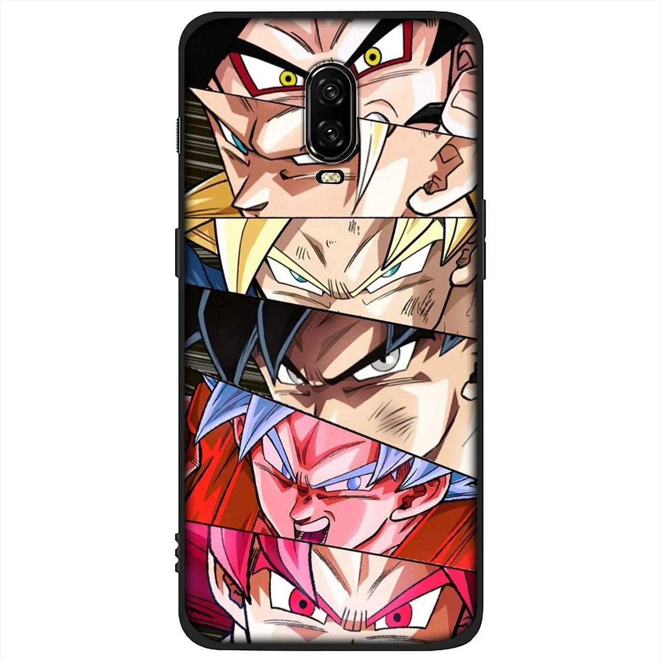 IYICAO аниме DRAGON BALL Z DBZ Goku Мягкий Силиконовый ТПУ Черный чехол для телефона OnePlus 7T 7 Pro