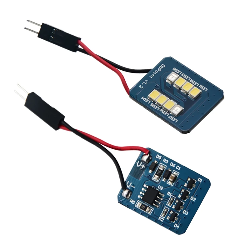 

1x t10 W5W 8 SMD 2835 LED Car Interior Reading Lamp Roof Bulb With Adapter Base