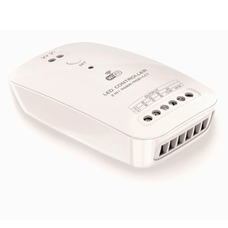 Новый светодиодный Wi Fi контроллер RGBW RGB + CCT 2 в 1 умный светильник полоска