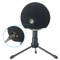 1 pc foam mic cover artificial fur mic windscreen muff for blue snowball microphone 13 511 57 5cm