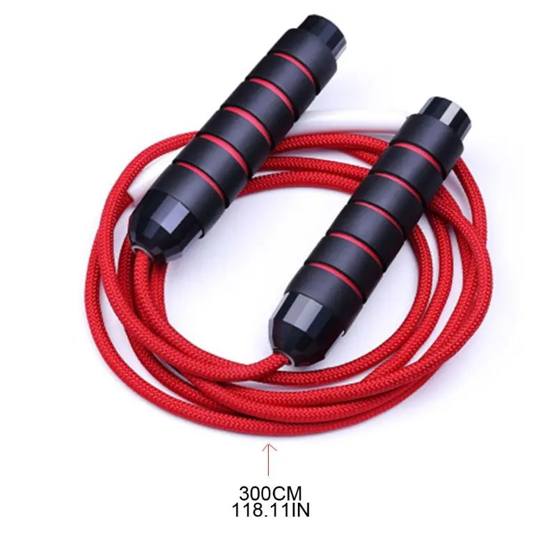 

Speed Skipping Ropes Adjustable Jump Ropes with Foam Handle Tangle-free Skipping Ropes for Fitness Exercise Workout Home