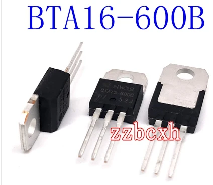 

10PCS/LOT New original In Stock BTA16-600B 16A/600V TO-220