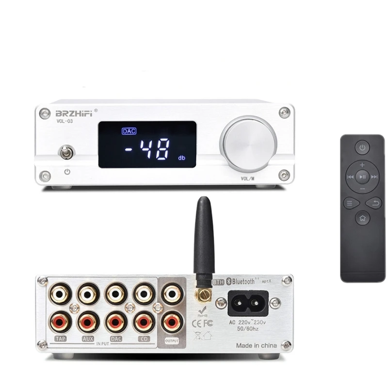 Bluetooth 5 0 HIFI Lossless входов 1 выход RCA аудио дистрибьютор сигнал переключатель