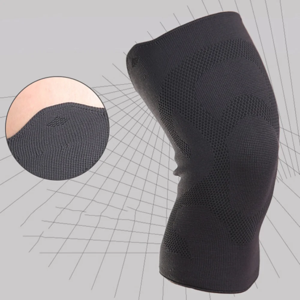 

1PC Pressure Sports Kneepads Elastic Knee Protector Breathable Knees Braces for Outdoor Sports Size XL