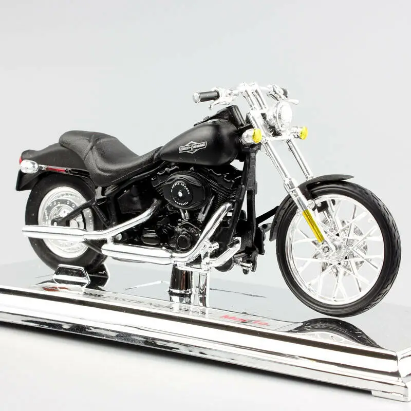 

Ночной шлейф Maisto 1:18 2008 FXSTB, мотоциклетный велосипед, литая модель, новинка в коробке