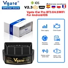 Диагностический сканер Vgate iCar Pro OBD2, прибор для диагностики автомобиля, беспроводной 327, с Wi-Fi, для IOSAndroid