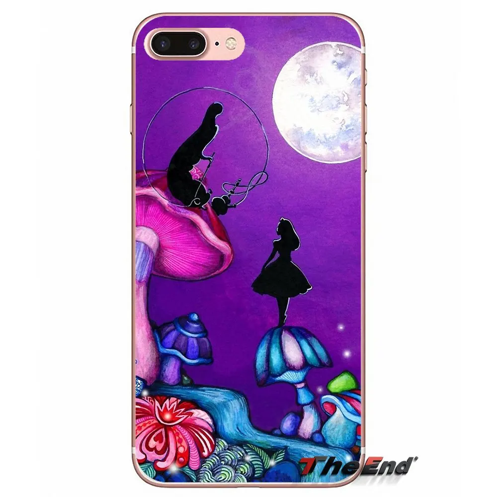 Для Samsung Galaxy J1 J2 J3 J5 J7 A3 A5 A7 2015 2016 2017 J530 J730 Fundas Coque принцессы Татуированная Алиса в