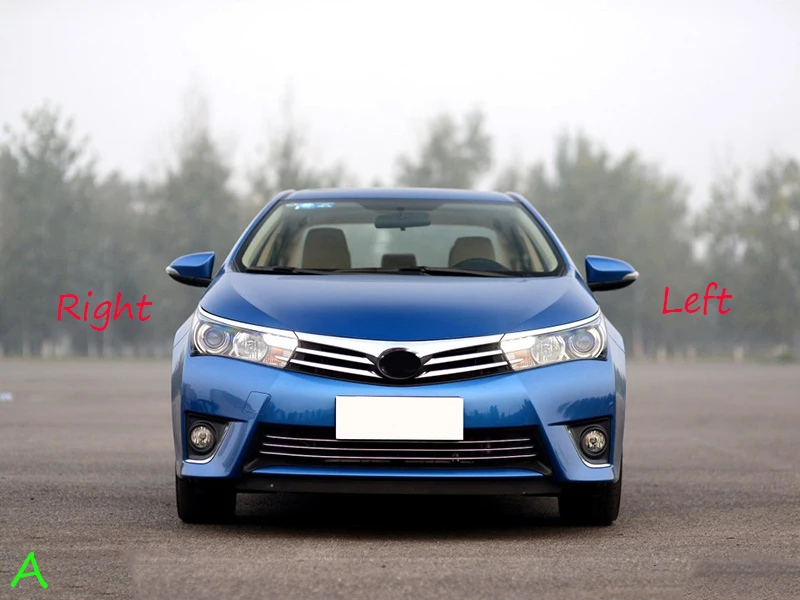 HengFei автомобильные аксессуары для toyota altis Corolla levin Vios~ углеродного волокна зеркала заднего вида зеркало заднего вида корпус