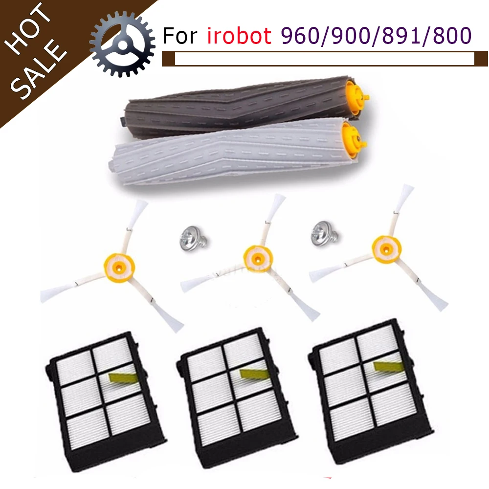 

reposition de kit de reposiço lateral Para irobot roomba 960 900 891 800 série de acessórios robô varredor peças