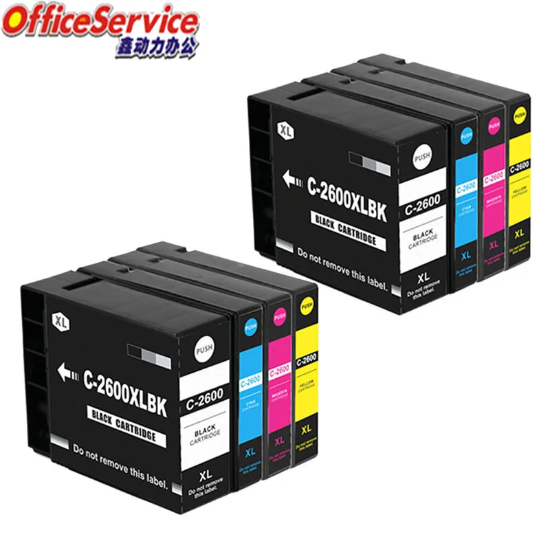 PGI-2600 pgi2600 2600XL совместимый чернильный картридж для Canon IB4060 MB5060 MB5160 MB5360 MB5460 струйный