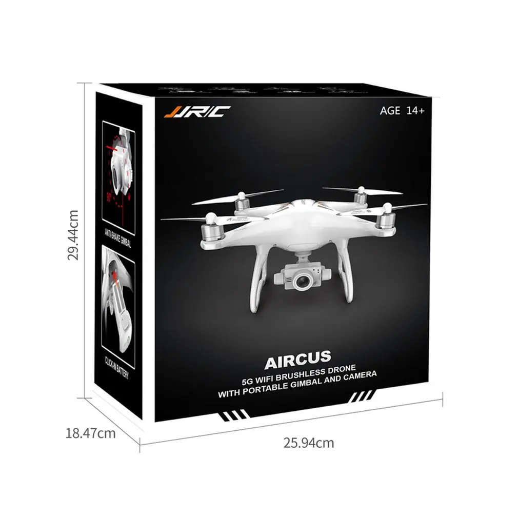 JJR/C X6 5G WiFi FPV gps 1080P широкоугольная HD камера селфи Радиоуправляемый Дрон