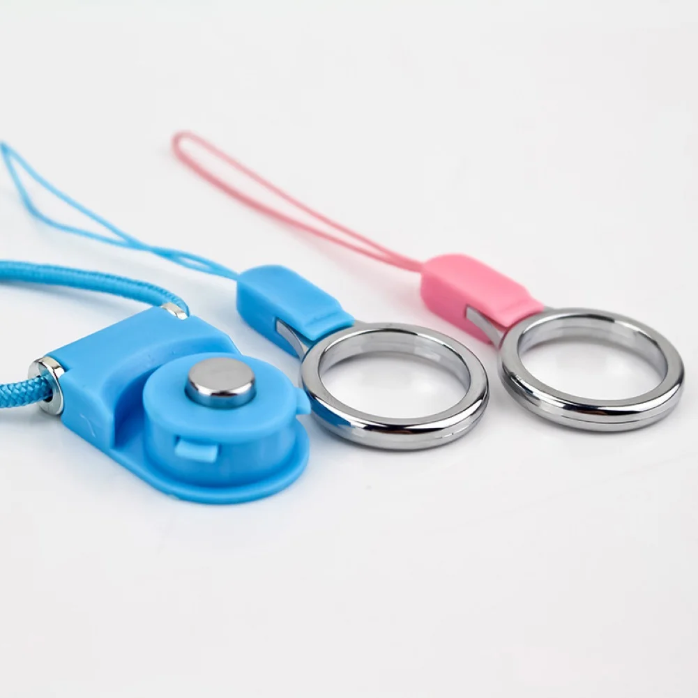 Универсальный Съемный Плетеный чехол для телефона ремешок на палец висячий шнур