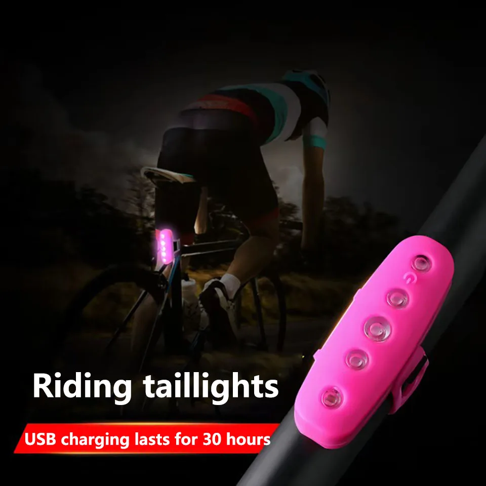 

Велосипедный задний фонарь с Usb-зарядкой, длительный срок службы, освещение для горного велосипеда, аксессуары для велоспорта на открытом в...
