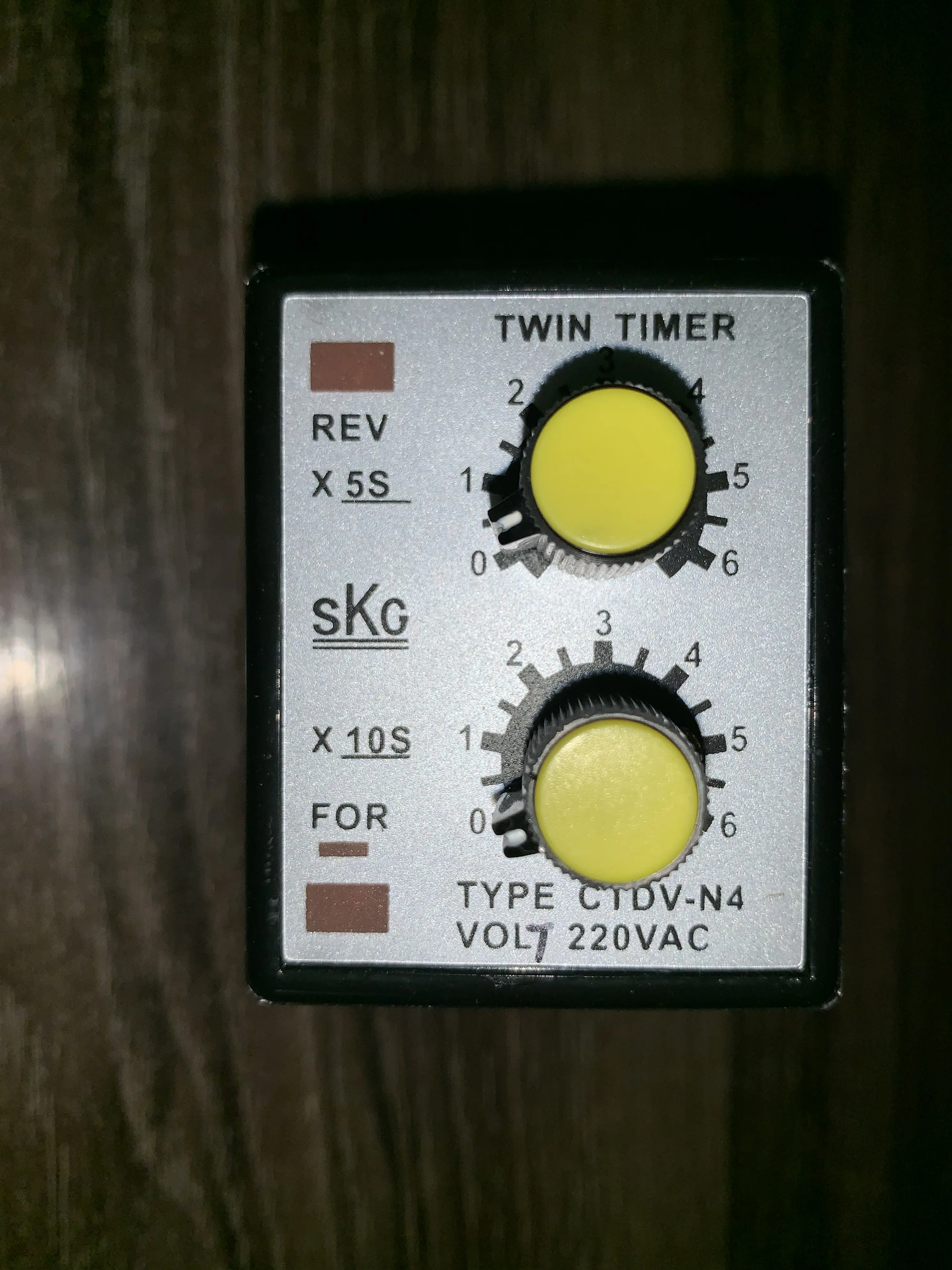 Temporizador de Tempo para a Frente e Reverso da Máquina de Lavar do Ciclo Relé de Tempo Ciclo Cíclico do Ctdv-n4 Ac220v